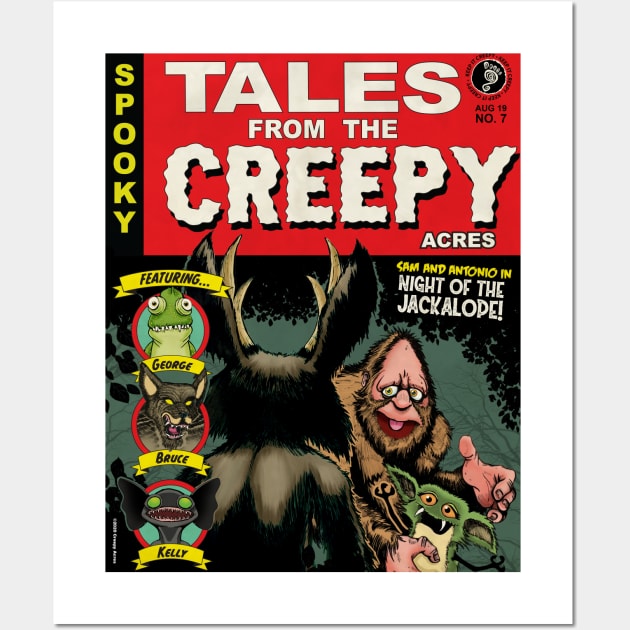 Tales from the Creepy Acres #7 Wall Art by CreepyAcres